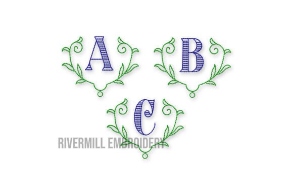 2 Aston Monogram Embroidery Font Review for Boutique Projects
