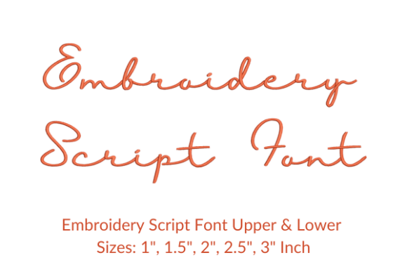 Almonde Embroidery Design: A Versatile Font for Seasonal Creations