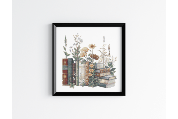 Bookworm Floral Cross Stitch Chart Review for Seasonal Use