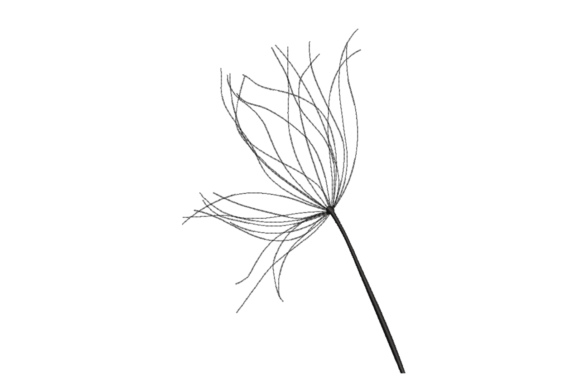 Dandelion Seed Head Embroidery Design Review for Craft Fairs