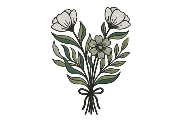 Embroidery Flowers Design Review: A Graceful Botanical Addition