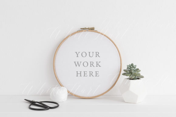 Embroidery Hoop Mockup Review for Boutique Sweatshirts