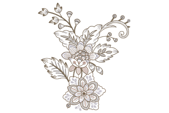 Flowers and Leaves Embroidery Design Review for Craft Fairs