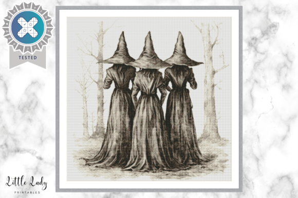 Halloween Witch Cross Stitch Pattern PDF Review for Real Projects
