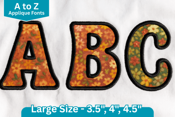 Jiggle Letters Applique Embroidery Font Review for Boutique Sweatshirts
