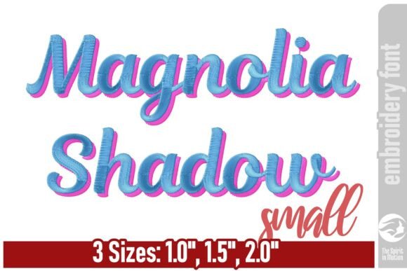 Magnolia Shadow Embroidery Font - Small: A Review for Seasonal Creations
