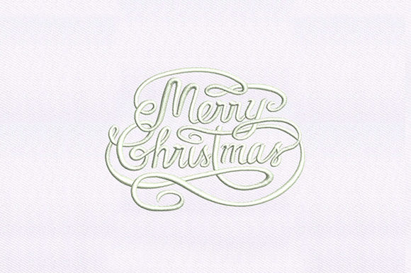 Merry Christmas Embroidery Design Review for Etsy Sellers