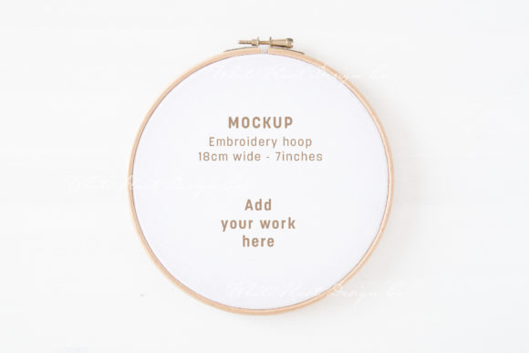 Minimal Embroidery Hoop Mockup Review for Small Business Merch