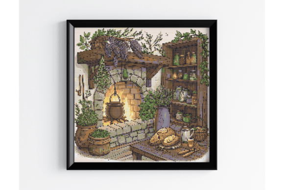Vintage Kitchen Cross Stitch Pattern Review for Craft Fair Success